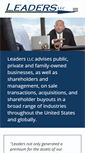 Mobile Screenshot of leaders-llc.com